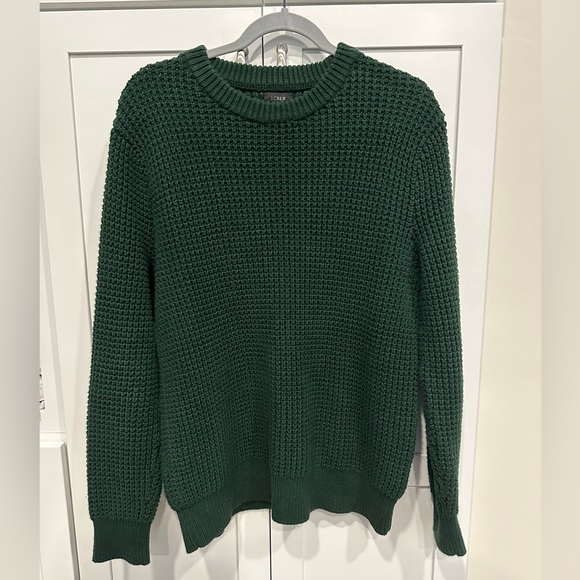 J. Crew Sweaters - 🦋 J Crew Forest Green Women’s Crew Neck Knit Sweater Size Medium 🦋